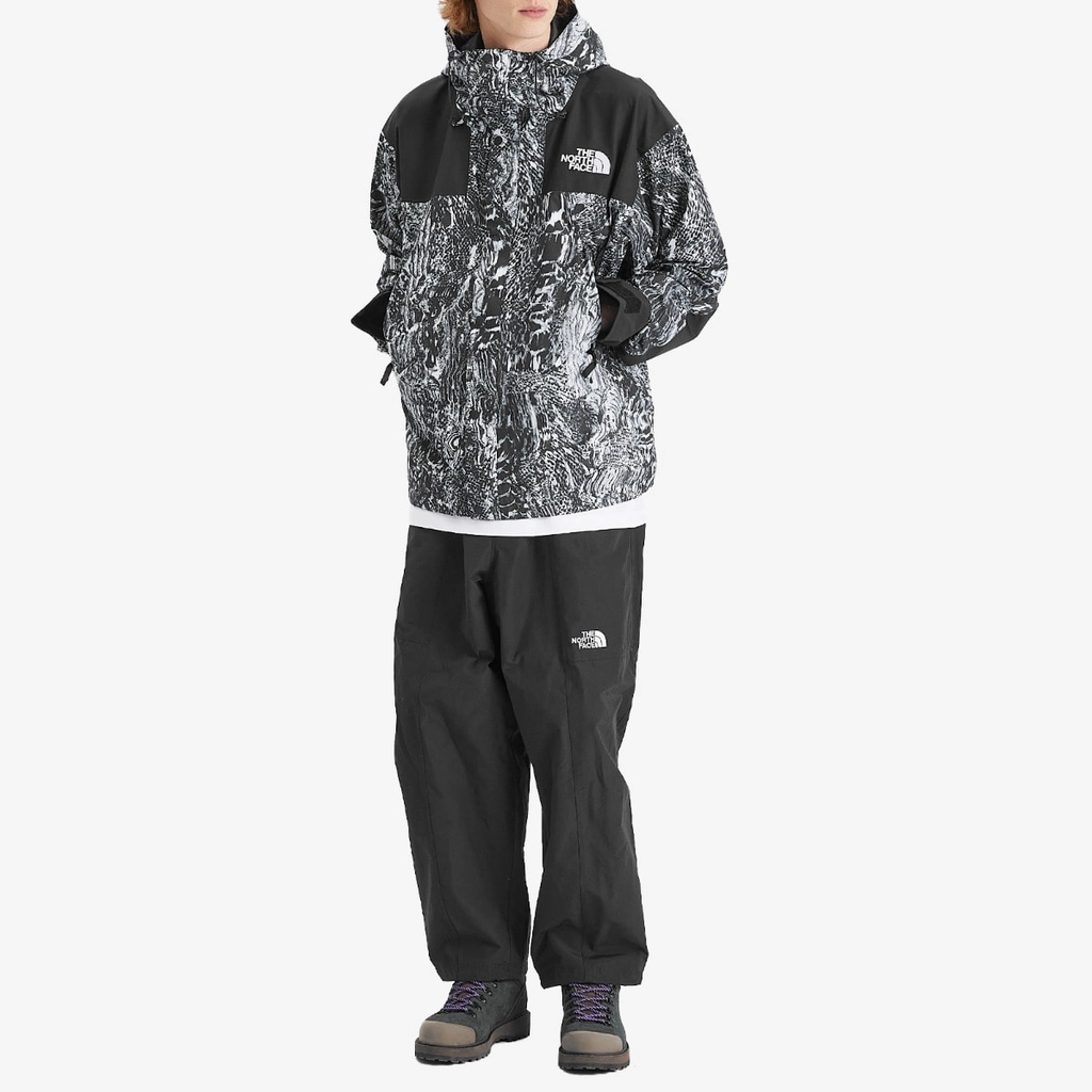 The North Face Men's Gore-Tex Mountain Jacket Tnf Black Wood Snake